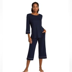 HANRO LYOCELL pajamas lyocell set sleepwear loungewear
